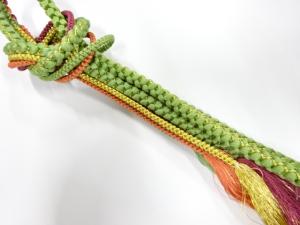 正絹　手組帯締め